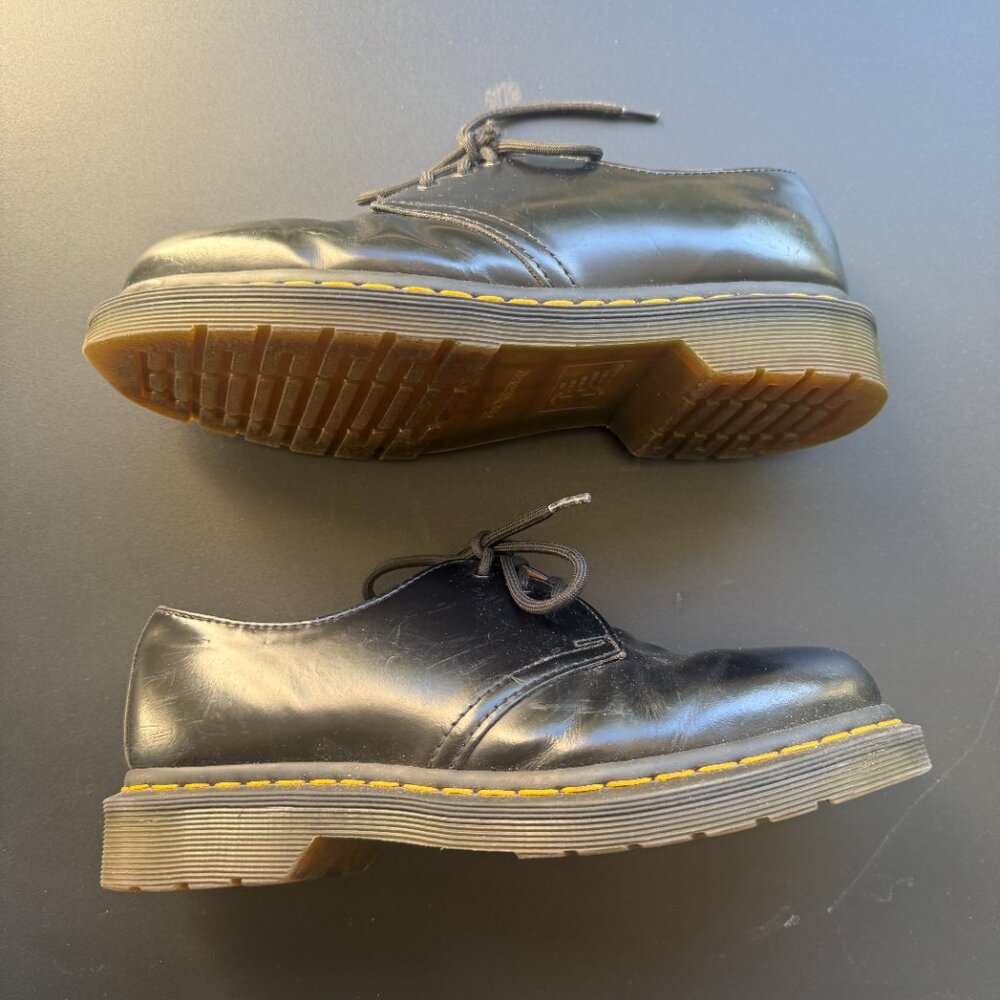Mens Dr. Martens 1461 Smooth Leather Oxford Shoes Size: 6 Color: Black - Picture 6 of 9